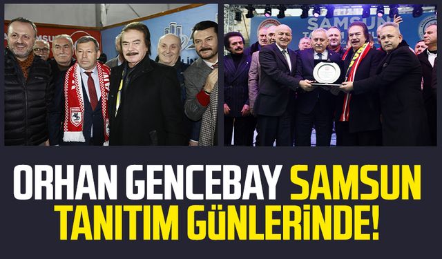 Orhan Gencebay Samsun tanıtım günlerinde!