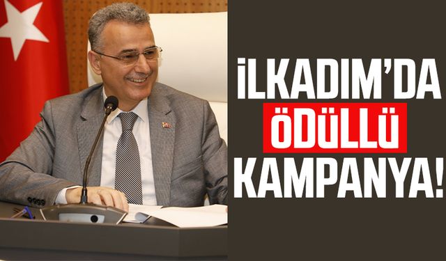 İlkadım Belediyesi'nden ödüllü kampanya!