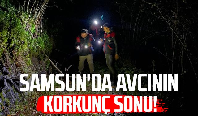 Samsun'da avcının korkunç sonu! Ahmet Aslan ölü bulundu