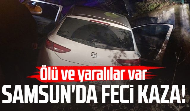 Samsun'da ölümlü kaza: Berna Çırakoğlu hayatını kaybetti