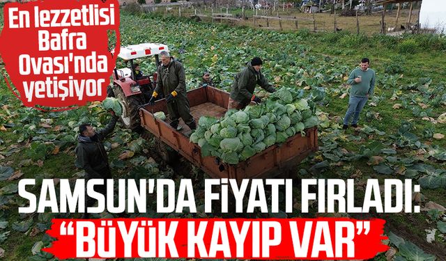 Samsun'da fiyatı fırladı: "Büyük kayıp var"