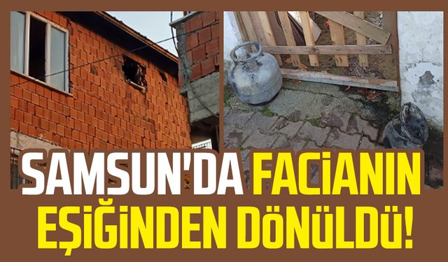 Samsun'da kaynak makinası açık unutuldu: Facianın eşiğinden dönüldü!