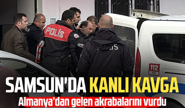 Samsun'da miras kavgası kanlı bitti! Almanya detayı