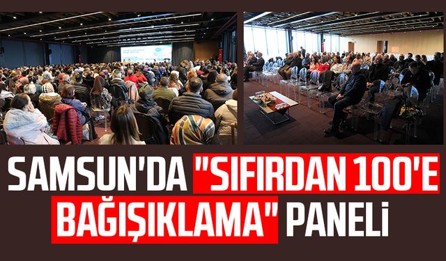 Samsun'da "Sıfırdan 100'e Bağışıklama" paneli