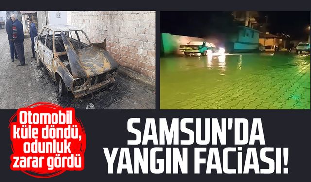 Samsun'da yangın faciası!