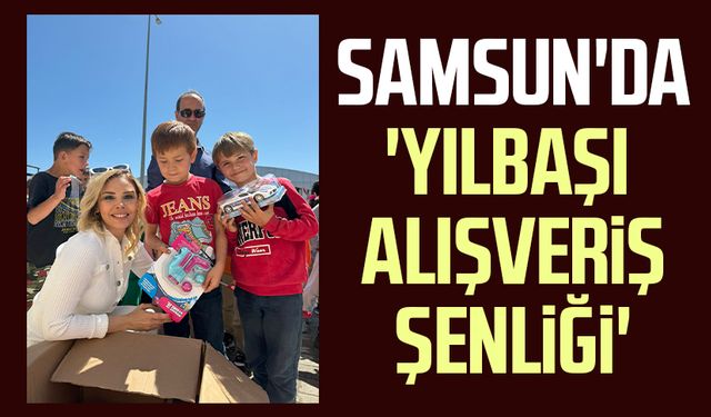 Samsun'da 'Yılbaşı Alışveriş Şenliği'