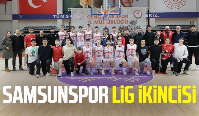 Samsunspor lig ikincisi