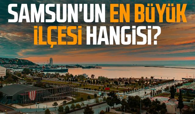 Samsun'un en büyük ilçesi hangisi?