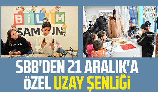 SBB'den 21 Aralık'a özel uzay şenliği