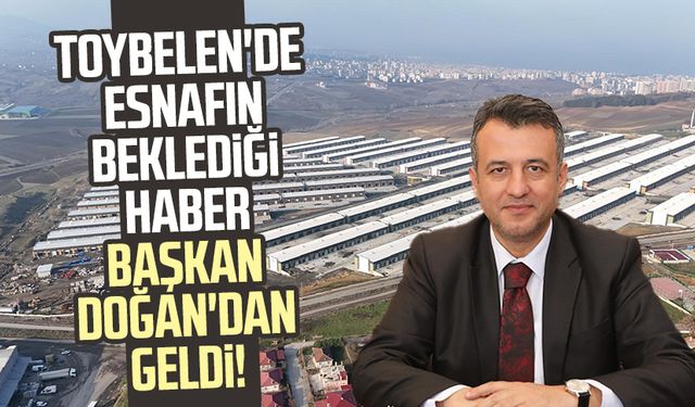 Samsun Toybelen'de esnafın beklediği haber Başkan Halit Doğan'dan geldi!