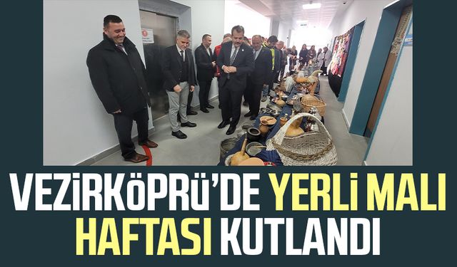 Vezirköprü’de Yerli Malı Haftası kutlandı