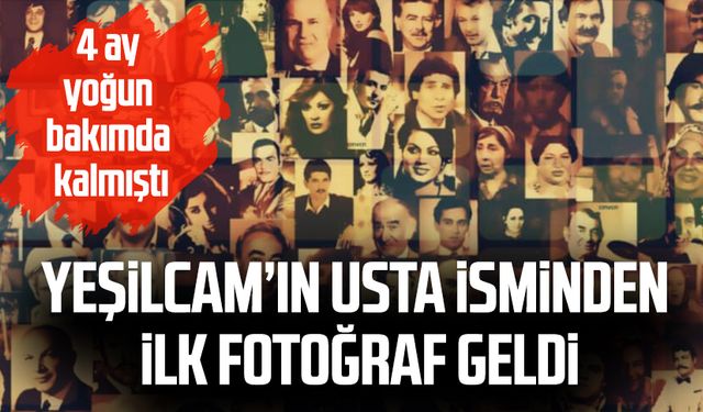 4 ay yoğun bakımda kalan ünlü oyuncunun ilk fotoğrafı