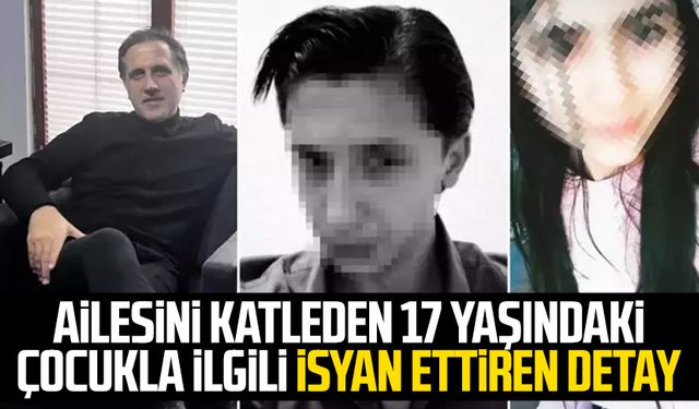 Ailesini katleden 17 yaşındaki çocukla ilgili isyan ettiren detay