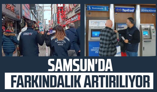 Samsun'da farkındalık artırılıyor