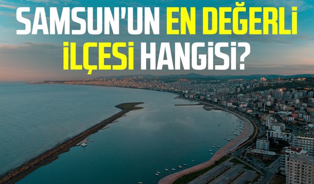 Samsun'un en değerli ilçesi hangisi?