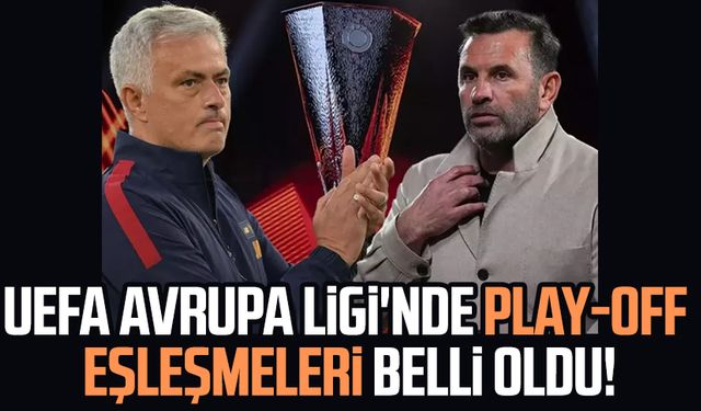 UEFA Avrupa Ligi'nde play-off eşleşmeleri belli oldu!