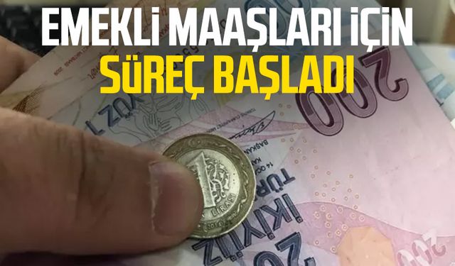 Zamlı emekli maaşları hesaplara yatmaya başladı