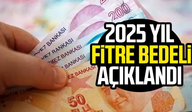 2025 yılı fitre bedeli açıklandı