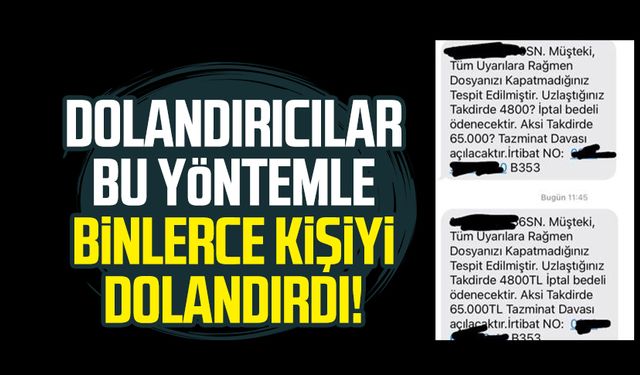 Dolandırıcılar bu yöntemle binlerce kişiyi dolandırdı!