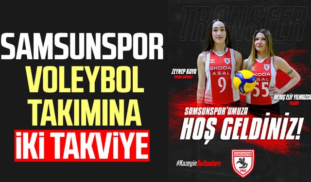 Samsunspor'dan iki takviye