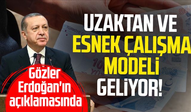 Uzaktan ve esnek çalışma modeli geliyor!