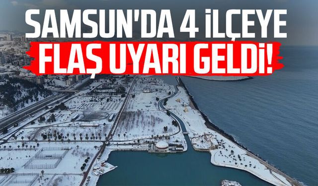 Samsun'da 4 ilçede sular akmayacak! SASKİ duyurdu