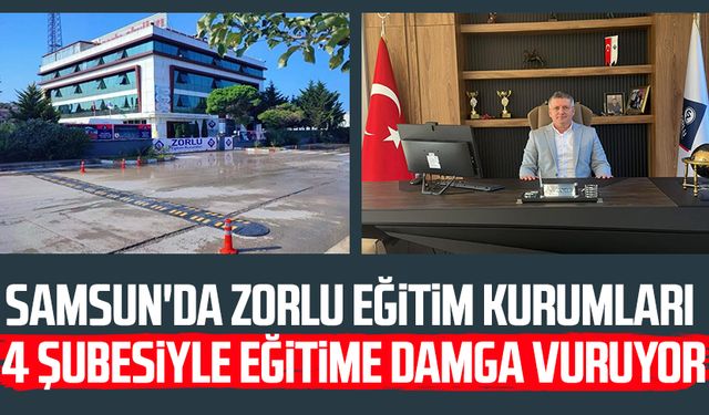 Samsun'da zorlu eğitim kurumları 4 şubesiyle eğitime damga vuruyor