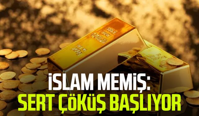 İslam Memiş: Sert çöküş başlıyor