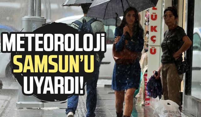 14 Nisan Pazartesi Samsun hava durumu
