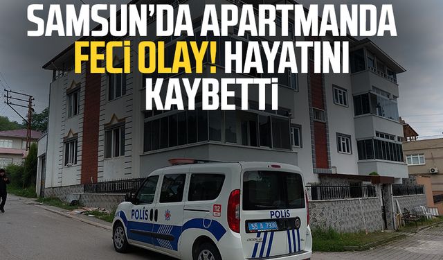 Samsun'da apartmanda yangın! Erdem Ekinci hayatını kaybetti