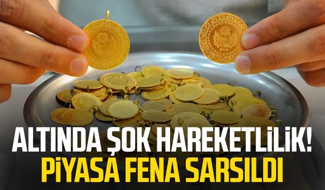 Altında şok hareketlilik! Piyasa fena sarsıldı