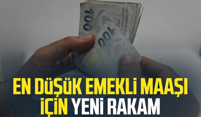 En düşük emekli maaşı için yeni rakam