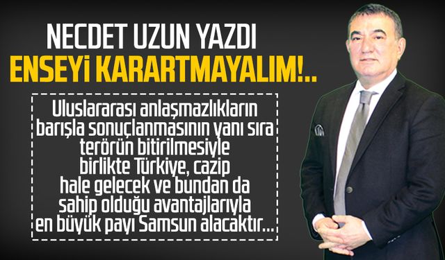 Necdet Uzun yazdı: Enseyi karartmayalım!..
