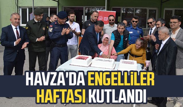 Havza'da Engelliler Haftası kutlandı