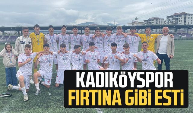 Kadıköyspor fırtına gibi esti