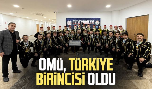 OMÜ, Türkiye birincisi oldu