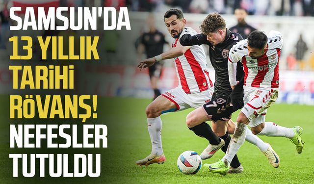 Rakip Sivasspor: Samsunspor Avrupa yolunda