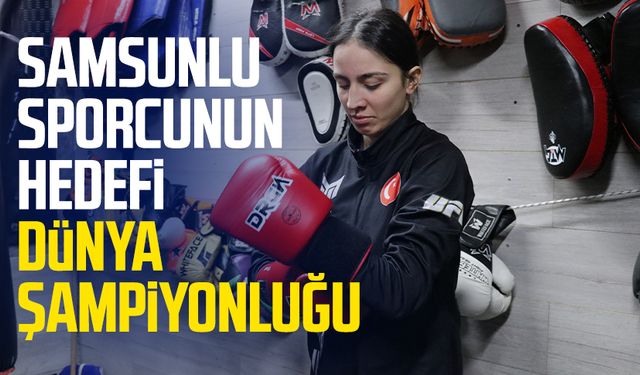 Samsunlu sporcu Bengisu Karakoç’un hedefi dünya şampiyonluğu