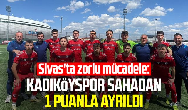 Kadıköyspor U18 sahadan 1 puanla ayrıldı