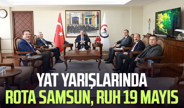 Yat yarışlarında rota Samsun, ruh 19 Mayıs