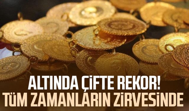 Altında çifte rekor! Tüm zamanların zirvesinde