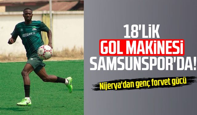 Samsunspor'da Praise Samuel Adebisi iddiası!
