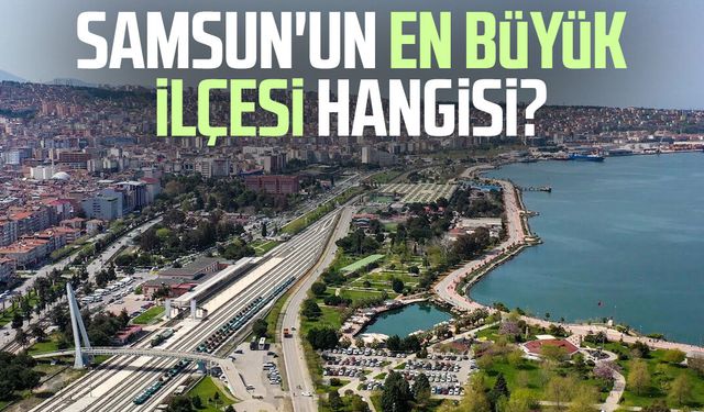 Samsun'un en büyük ilçesi hangisi? İşte yanıtı