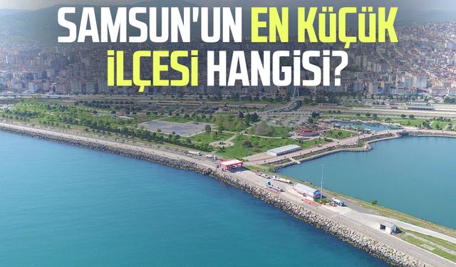 Samsun'un en küçük ilçesi hangisi? İşte yanıtı