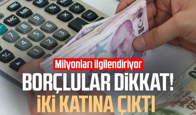 Borçlular dikkat! GSS primi iki katına çıktı