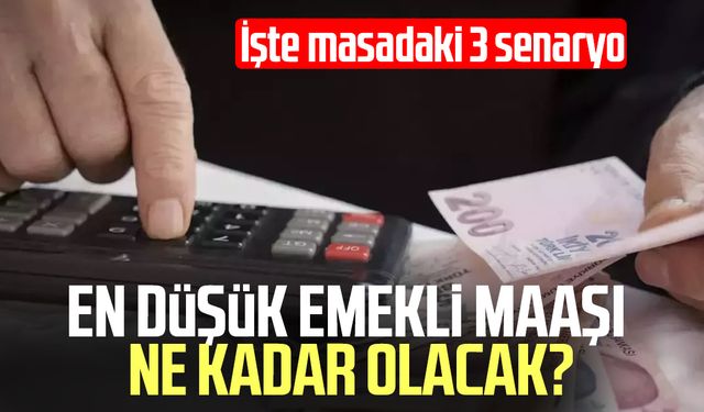 En düşük emekli maaşı ne kadar olacak? İşte olası senaryolar