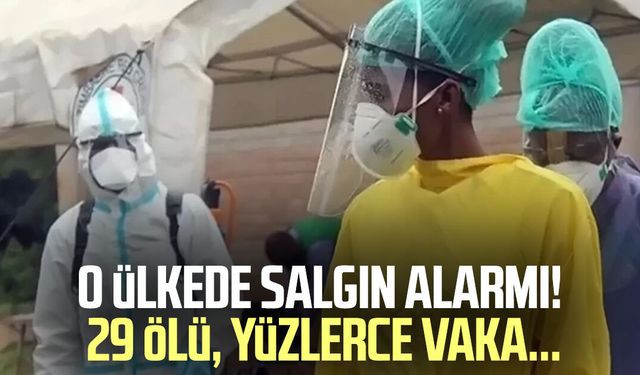 O ülkede salgın alarmı! 29 ölü, yüzlerce vaka...