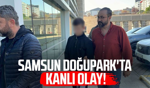 Samsun Doğupark'ta kanlı olay! 2 gözaltı
