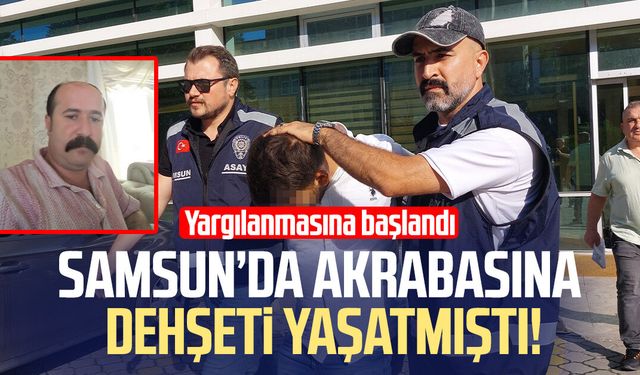 Samsun’da Mehmet Kalay'ı iki kez ezerek öldüren sanığın davası başladı!