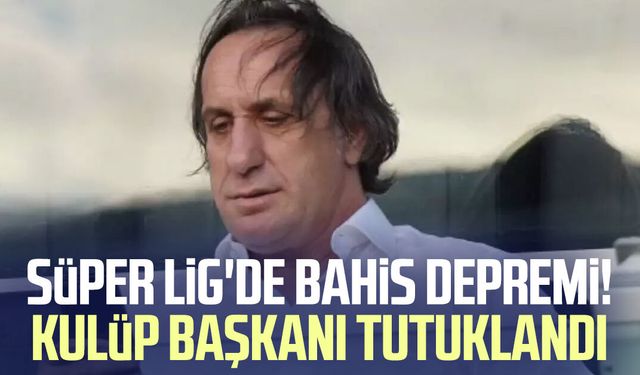 Süper Lig'de bahis depremi! Murat Özkaya tutuklandı